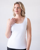 Stephanie Scoop Neck Tank Top Basics
