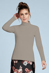 Jackie Turtleneck Long Sleeve Top