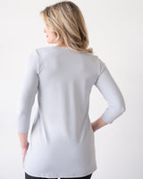 Sandra V-Neck 3/4 Sleeve Tunic