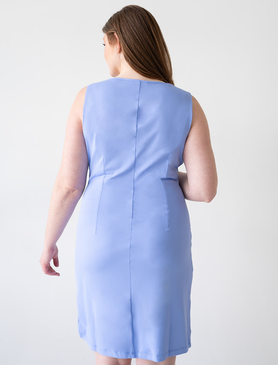 Deena Boatneck Sleeveless Dress