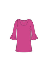 ISABELLA (Flutter Sleeve Tunic)