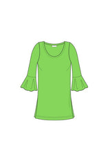 ISABELLA (Flutter Sleeve Tunic)