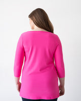 Emma Boatneck 3/4 Sleeve Tunic