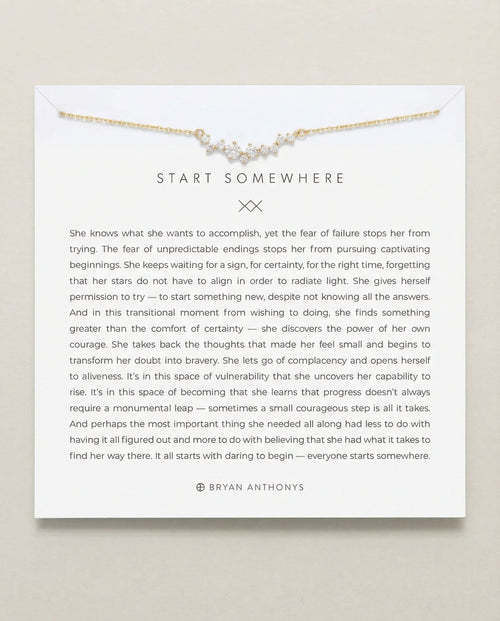 Start Somewhere Necklace