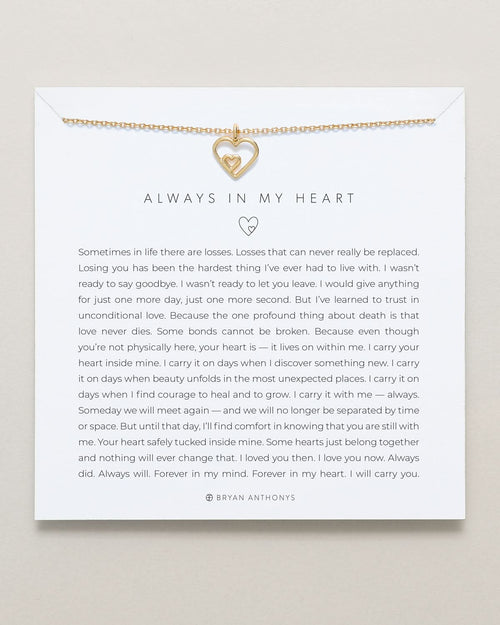 Always In My Heart Necklace
