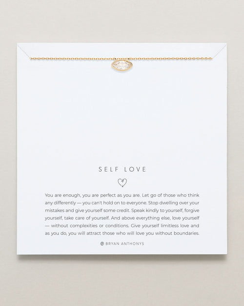 Self Love Marquise Necklace