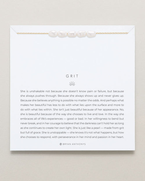 Grit Bead Necklace