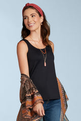 Alexa Scoopneck Layering Tank Top