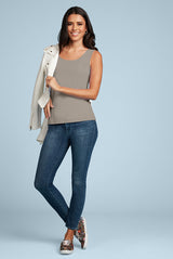 Alexa Scoopneck Layering Tank Top
