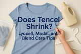 Does Tencel Shrink? Lyocell, Modal, and Blend Care Tips