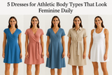 5 Dresses for Athletic Body Types That Look Feminine Daily