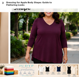 Dressing for Apple Body Shape: Guide to Flattering Looks