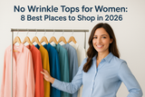 No Wrinkle Tops for Women: 8 Best Places to Shop in 2026