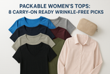 Packable Women’s Tops: 8 Carry-On Ready Wrinkle-Free Picks