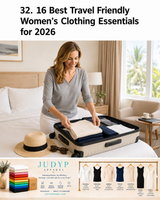 16 Best Travel Friendly Women’s Clothing Essentials for 2026
