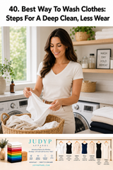 Best Way To Wash Clothes: Steps For A Deep Clean, Less Wear