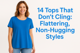 14 Tops That Don’t Cling: Flattering, Non-Hugging Styles