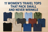 11 Women’s Travel Tops That Pack Small and Never Wrinkle