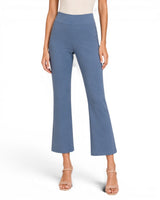Krazy Larry P600 Pull on Wide Ankle Pant - Indigo