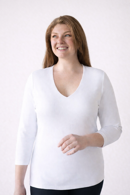 Deborah in White