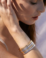 Sea Seeker Hinged Bracelet