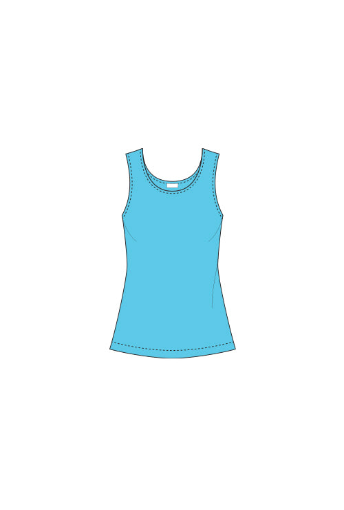 Alexa Scoopneck Layering Tank Top - SALE
