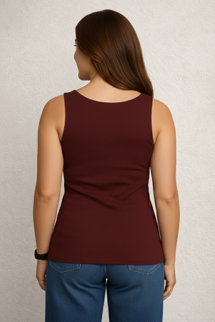 Stephanie Scoop Neck Tank Top-Fall 2025 Colors