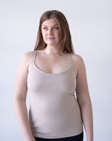 June Scoopneck Spaghetti Strap Layering Camisole