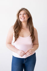 June Scoopneck Spaghetti Strap Layering Camisole