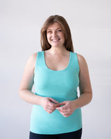 Stephanie Scoop Neck Tank Top Last Chance
