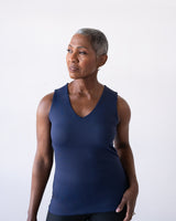 Tracey V-Neck Sleeveless Top