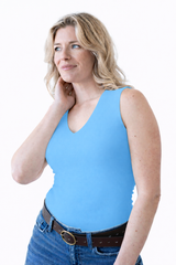 Tracey V-Neck Sleeveless Top