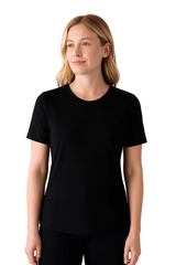 Cathy Short Sleeve Jewel Neck Top