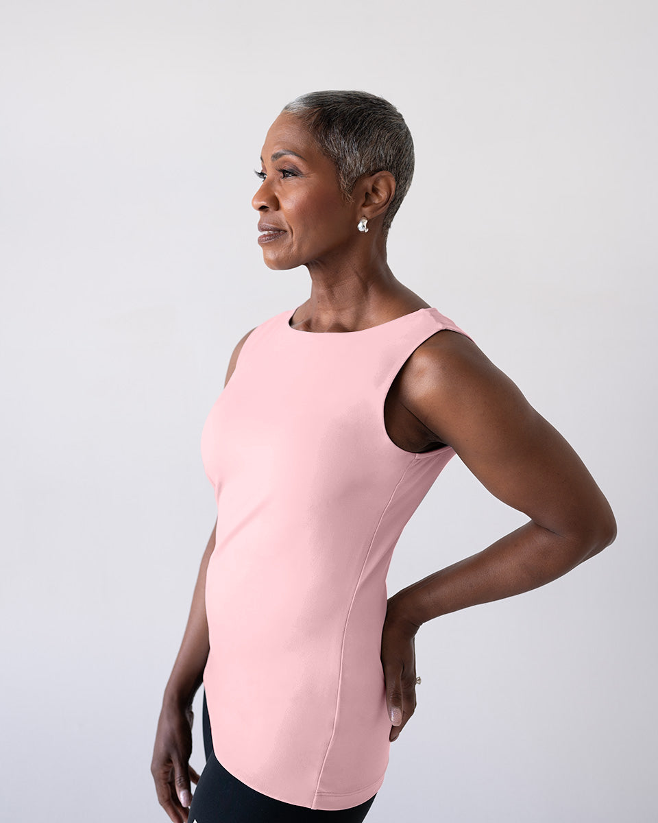Christina Sabrina Sleeveless Shell