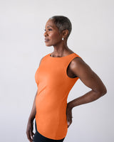 Christina Sabrina Sleeveless Shell