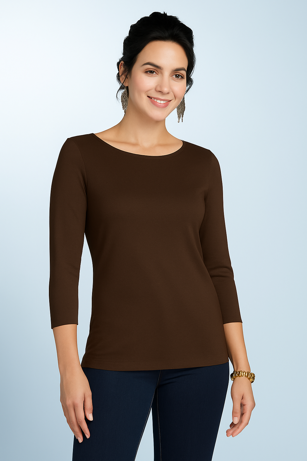 Sabrina 3/4 Sleeve Top Fall 2025 Colors