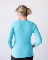 Sabrina Boatneck 3/4 Sleeve Top