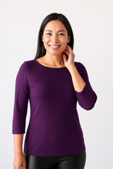 Sabrina 3/4 Sleeve Top Fall 2025 Colors