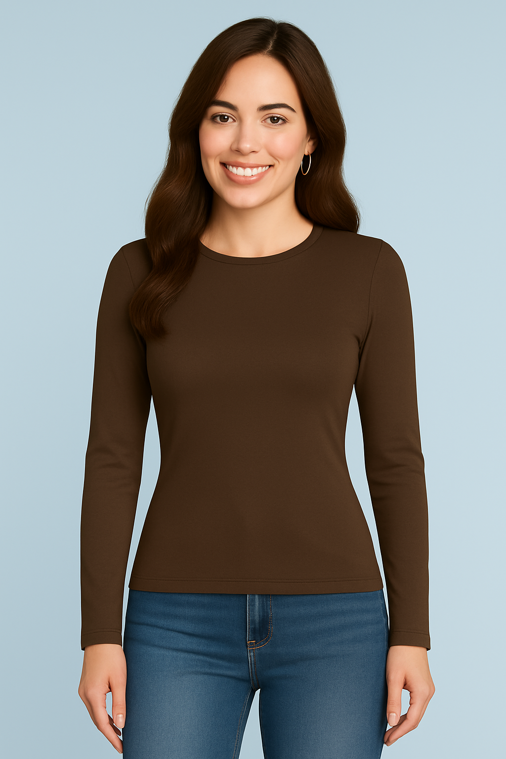 Juliet Jewel Neck Long Sleeve Top Fall 2025 Colors