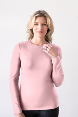 Juliet Jewel Neck Long Sleeve Top