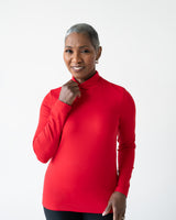 Jackie Turtleneck Long Sleeve Top