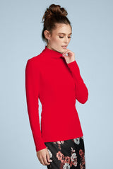 Jackie Turtleneck Long Sleeve Top