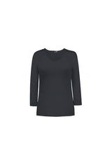 Karen V-Neck 3/4 Sleeve Top (Relaxed Fit) - SALE