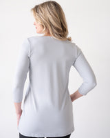 Sandra V-Neck 3/4 Sleeve Tunic