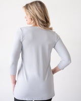Sandra V-Neck 3/4 Sleeve Tunic