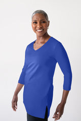 Sandra V-Neck 3/4 Sleeve Tunic