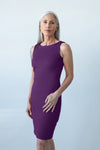 Deena Boatneck Sleeveless Dress