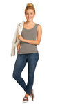Alexa Scoopneck Layering Tank Top - SALE