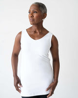Hannah V-Neck Long Layering Tank Top