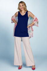 Hannah V-Neck Long Layering Tank Top